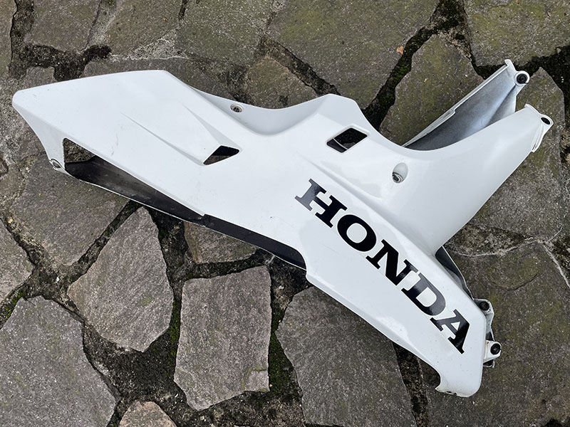 Volledige originele onderkuip wit Honda CBR600-RR 2007-2012 PC40